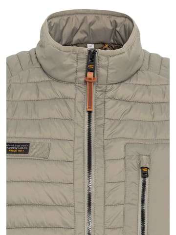 Camel Active Doorgestikte bodywarmer kaki