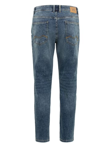 Camel Active Spijkerbroek - tapered fit - blauw/donkerblauw