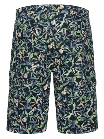 Camel Active Cargoshorts in Bunt/ Dunkelblau