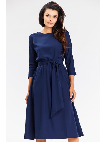 Awama Jurk donkerblauw