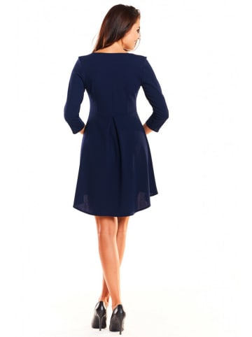 Awama Kleid in Dunkelblau