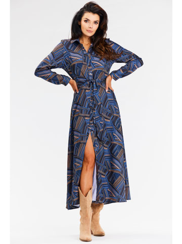 Awama Sukienka w kolorze granatowym