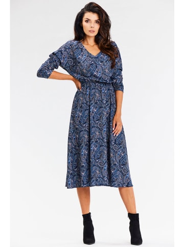 Awama Jurk donkerblauw