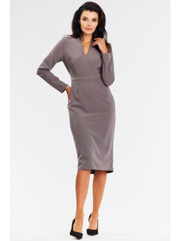 Awama Kleid in Braun