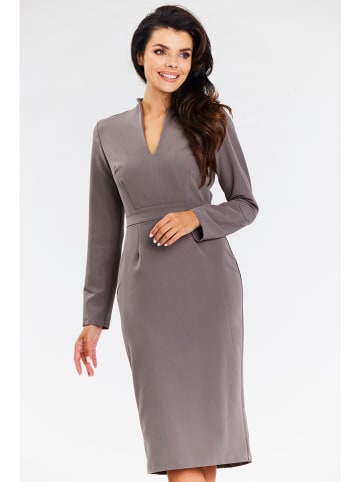Awama Kleid in Braun