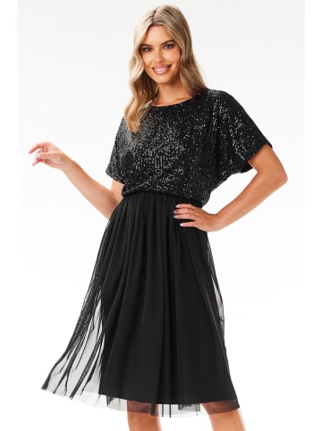 Awama Kleid in Schwarz