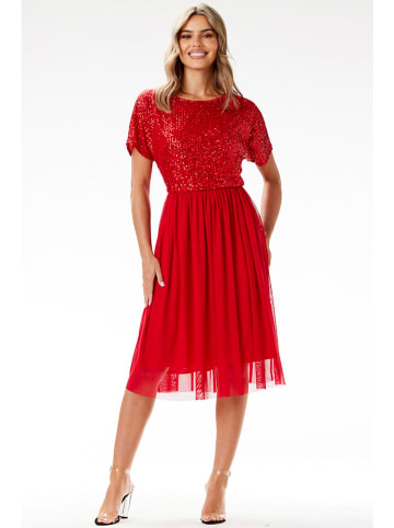 Awama Kleid in Rot