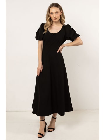 Awama Kleid in Schwarz