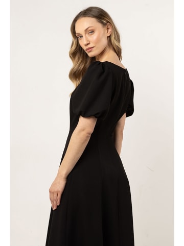 Awama Kleid in Schwarz
