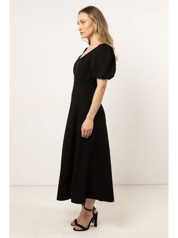 Awama Kleid in Schwarz