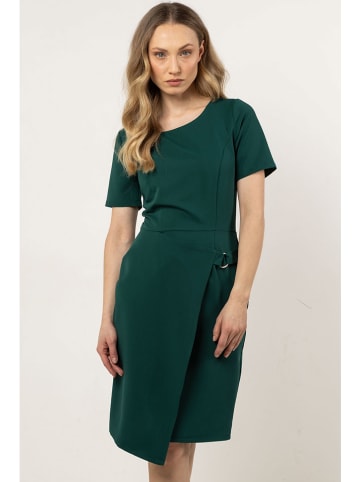 Awama Kleid in Dunkelgrün