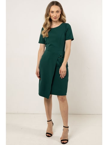 Awama Kleid in Dunkelgrün