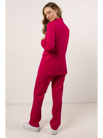 Awama Stoffen broek roze