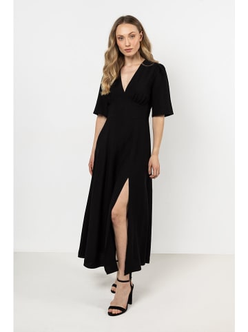 Awama Kleid in Schwarz