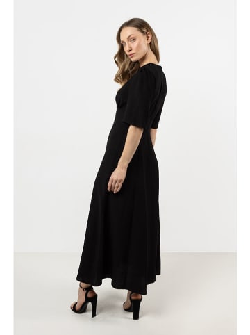 Awama Kleid in Schwarz