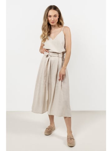 Awama Kleid in Beige