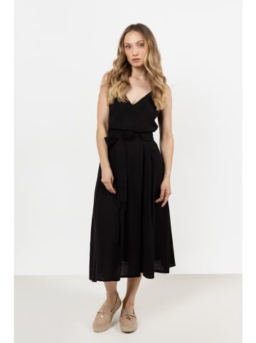 Awama Kleid in Schwarz