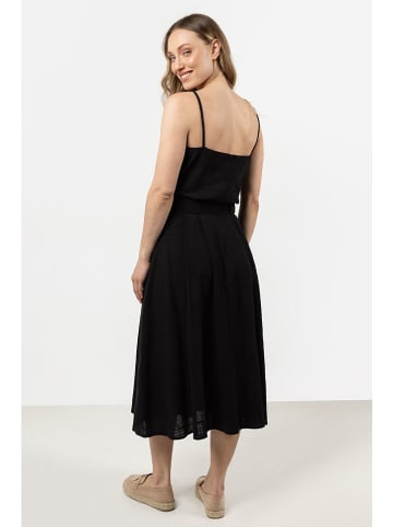 Awama Kleid in Schwarz