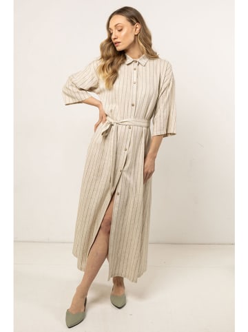 Awama Kleid in Beige