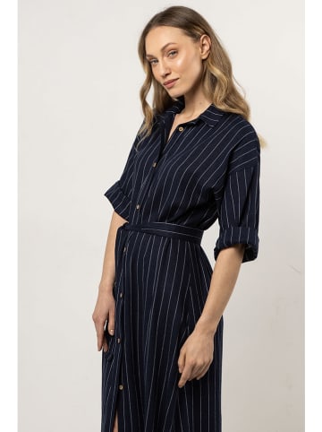 Awama Kleid in Dunkelblau