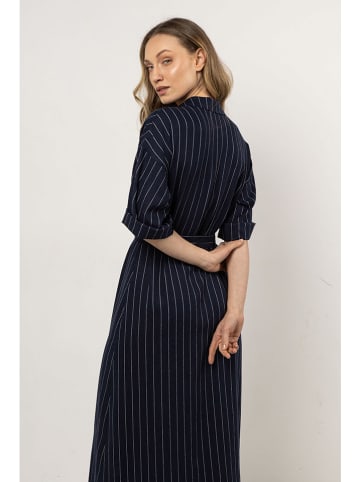 Awama Kleid in Dunkelblau