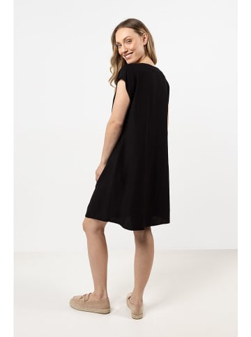 Awama Kleid in Schwarz