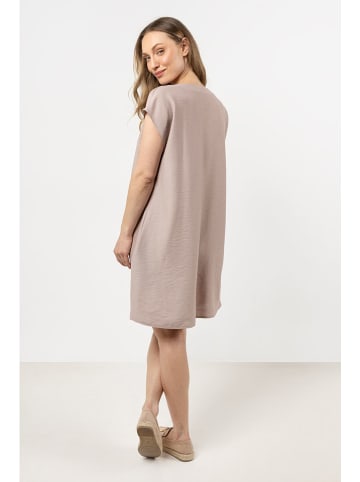 Awama Kleid in Beige