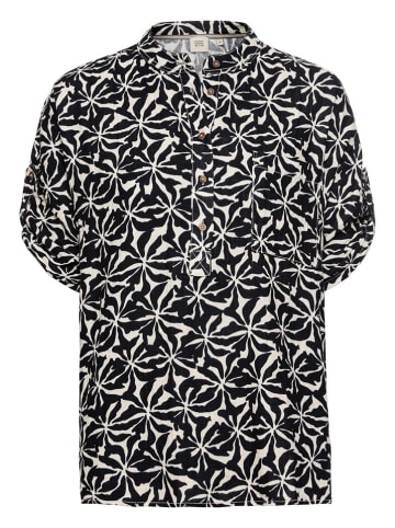 Camel Active Blouse zwart/wit