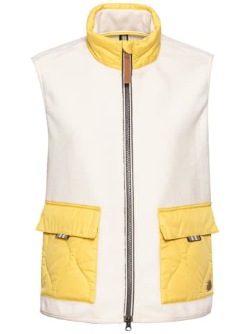 Camel Active Bodywarmer crème/geel