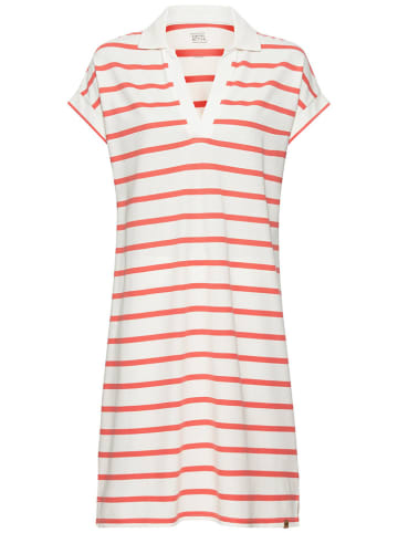 Camel Active Kleid in Weiß/ Pink