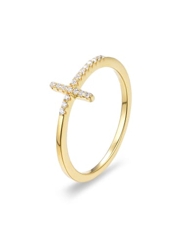 ÔNESSA Beschicht. Ring mit Edelsteinen