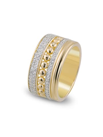 ÔNESSA Gecoate ring met edelstenen