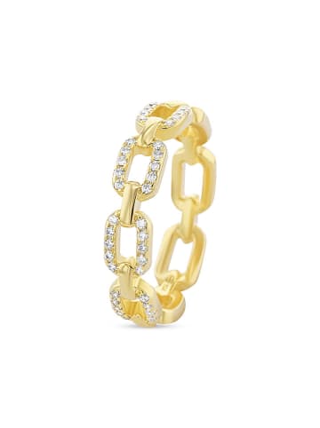 ÔNESSA Beschicht. Ring mit Edelsteinen