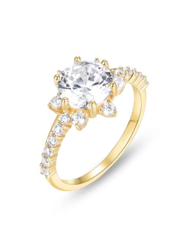 ÔNESSA Beschicht. Ring mit Edelsteinen