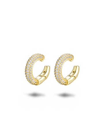 ÔNESSA Gecoate earcuffs met edelstenen