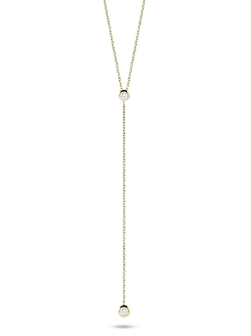 ÔNESSA Gecoate ketting met sierelementen - (L)40 cm