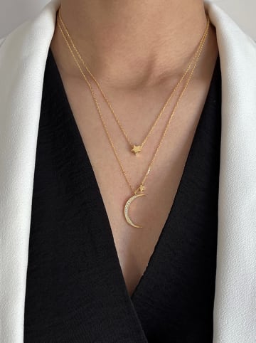 ÔNESSA Gecoate ketting met hanger - (L)40 cm