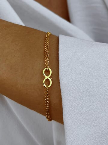 ÔNESSA Gecoate armband met sierelementen