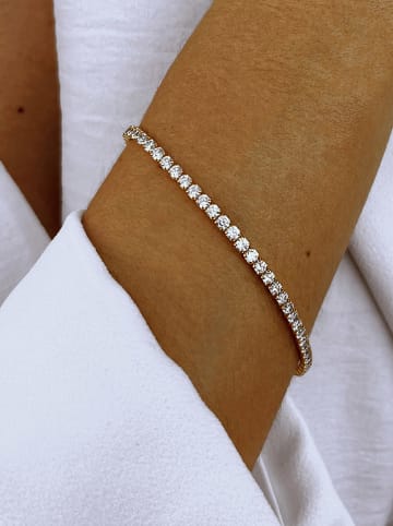 ÔNESSA Gecoate armband met edelstenen