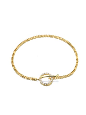 ÔNESSA Gecoate armband met sierelementen