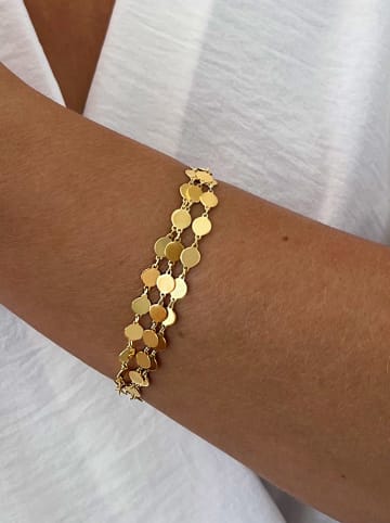 ÔNESSA Gecoate armband met sierelementen
