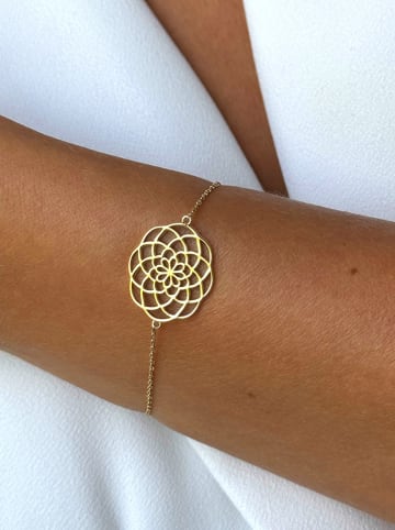 ÔNESSA Gecoate armband met sierelementen