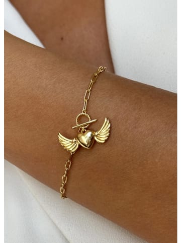 ÔNESSA Gecoate armband met sierelementen