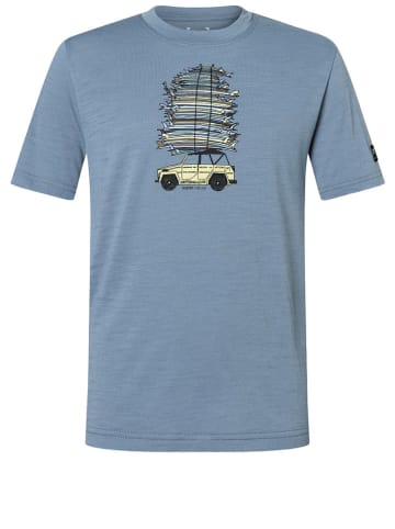 super.natural Functioneel shirt "Surf Trip" blauw