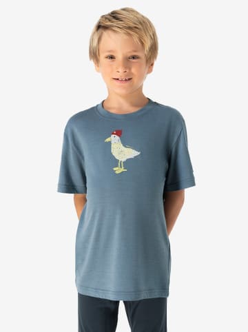 super.natural Functioneel shirt "Johnny" blauw