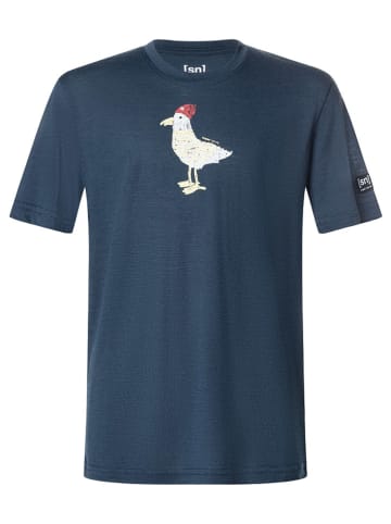 super.natural Funktionsshirt "Johnny" in Dunkelblau