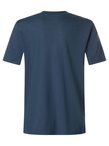 super.natural Funktionsshirt "Johnny" in Dunkelblau