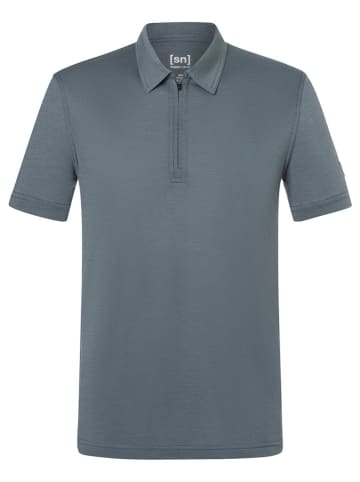super.natural Poloshirt blauw