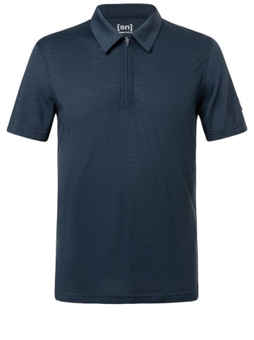super.natural Poloshirt in Dunkelblau