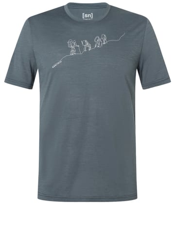super.natural Functioneel shirt "Hiking" grijs